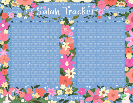 One Year Salah Tracker - The Path to Completion
